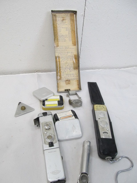 lot 92 image: Minox Wetzlar Spy Camera Items
