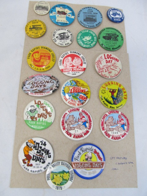 lot 118 image: County & City Festival Pinbacks #3