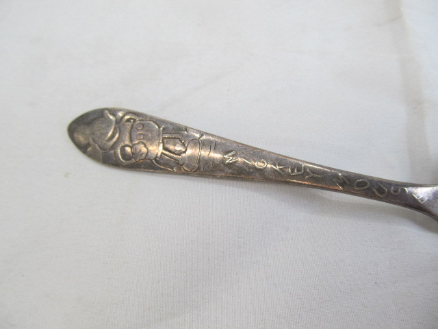 lot 156 image: Mickey Mouse Souvenir Spoon