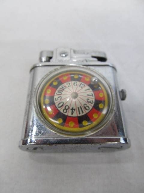 lot 230 image: Wales Roulette Lighter