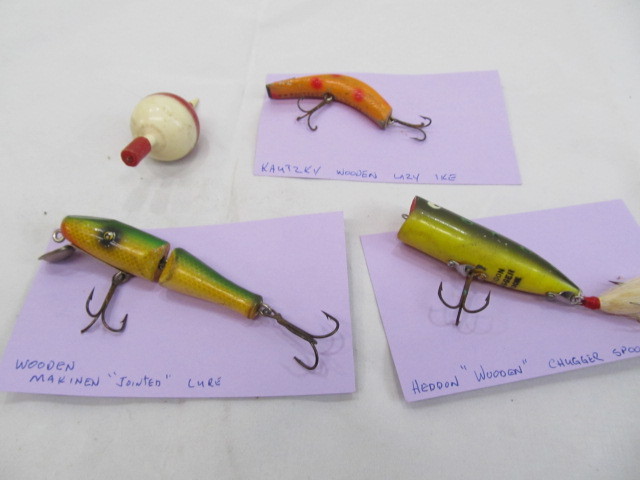 lot 260 image: Heddon, Kautzky, Makinen Fishing Lures