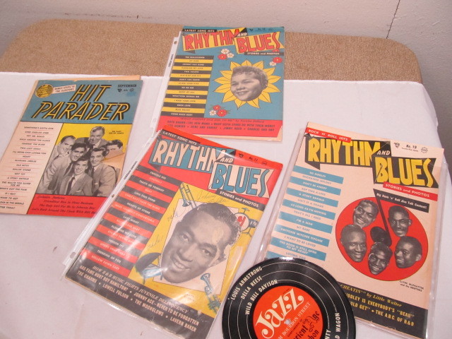 lot 270 image: Rhythm & Blues, Hit Parader Music Magazines