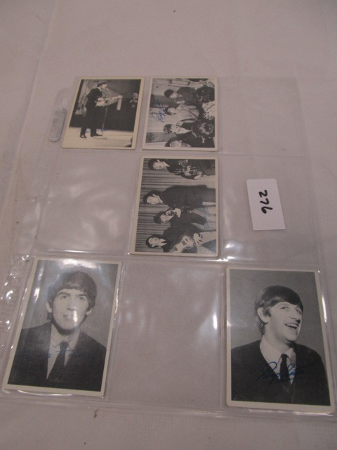 lot 276 image: 3rd Series BEATLE Cards