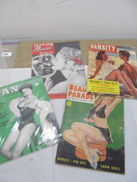 lot 279 image: Lot of Assorted Vintage Magazines