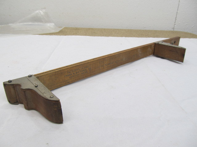 lot 280 image: 1880 Patd Shoe Sizer