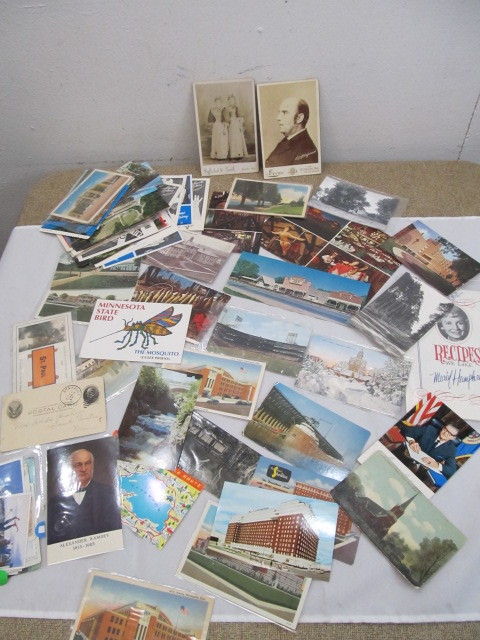 lot 285 image: Lot of Assorted Vintage Paper Epemera -mostly Minnesota