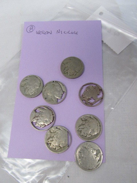 lot 320 image: Lot of Buffalo Nickels