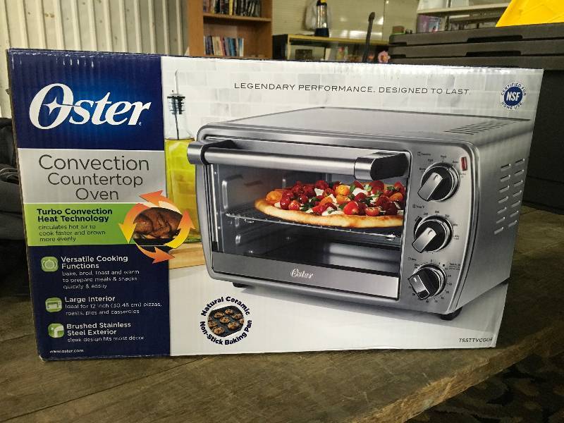 OSTER COUNTERTOP OVEN, MSRP $49.99