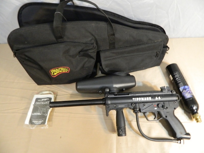 lot 13 image: Tippmann Paintball Gun and More