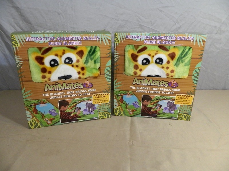 lot 20 image: 2 New Animates Augmented Reality Blankets