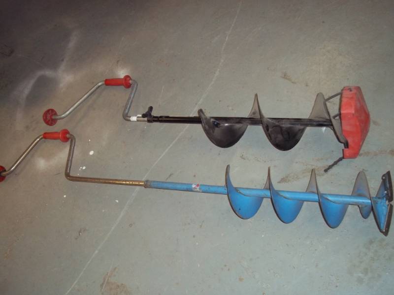 lot 48 image: Pair of Ice augers 7 and 8