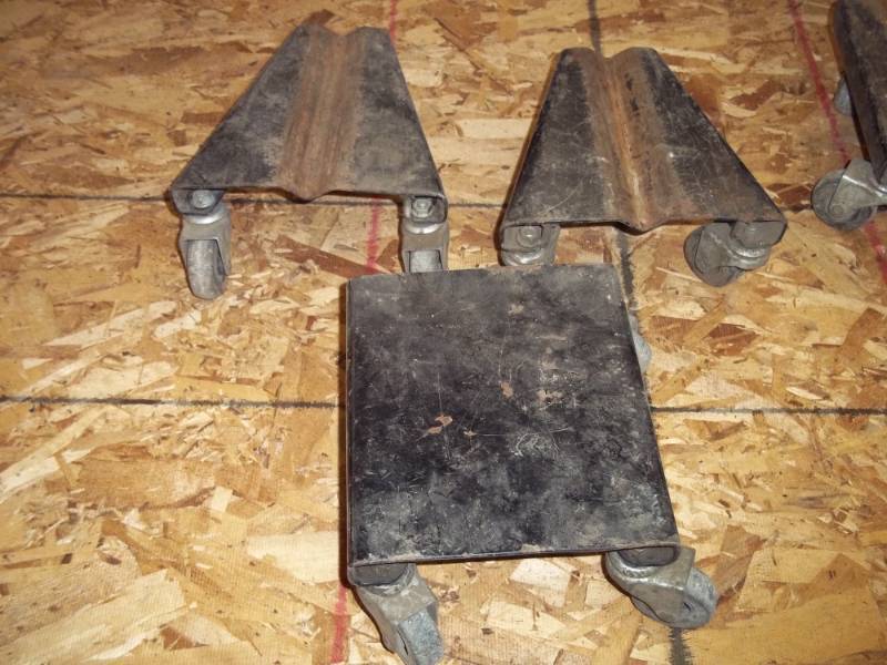 lot 56 image: Snowmobile dollies