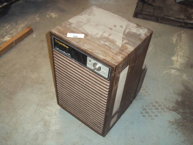 lot 60 image: Dehumidifier