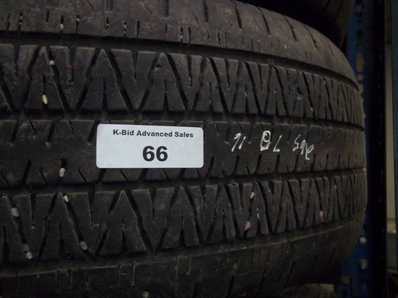 lot 66 image: One 26570R16 Tire