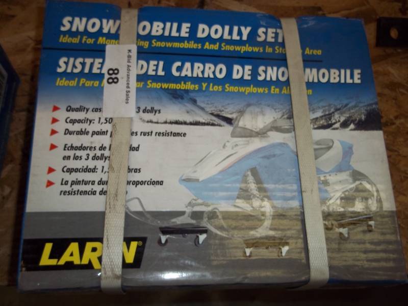 lot 88 image: New Snowmobile Dolly