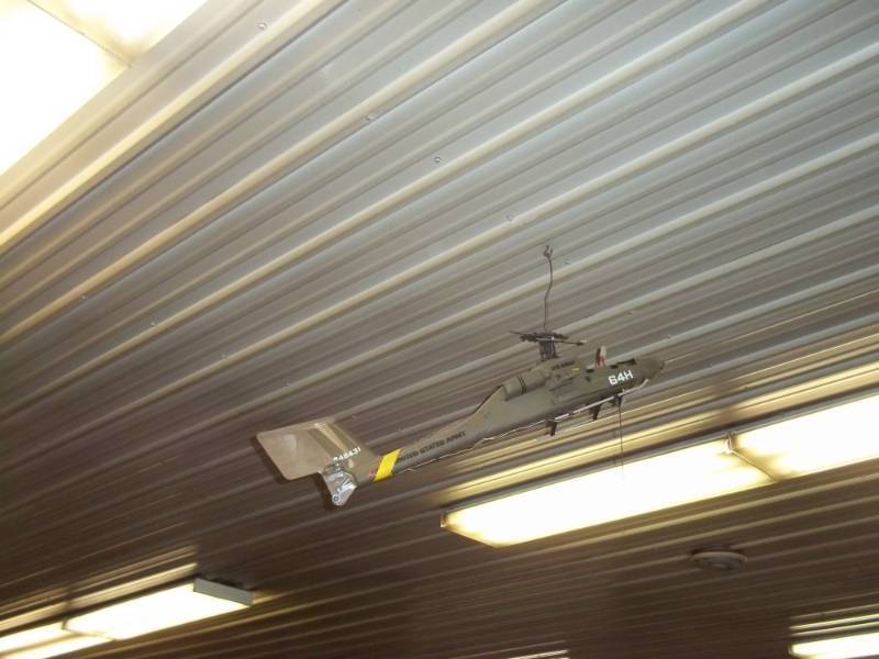 lot 97 image: Model Helicopter approximately 2 long