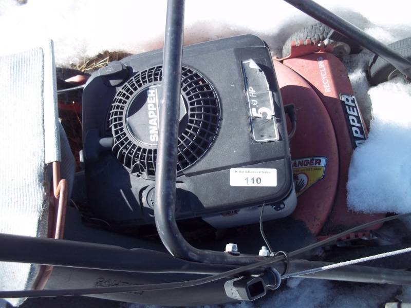 lot 110 image: Push Mower for parts or repair