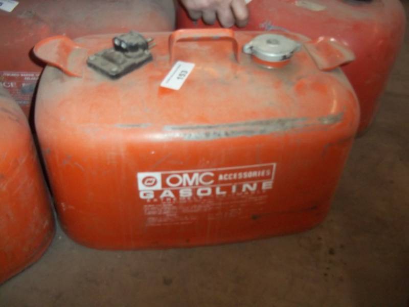 lot 153 image: Marine Gas tank