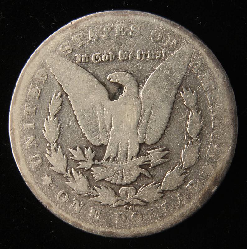 1893-CC CARSON CITY MORGAN SILVER DOLLAR