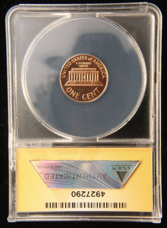 1964 PROOF LINCOLN MEMORIAL CENT PF66 RED ANACS