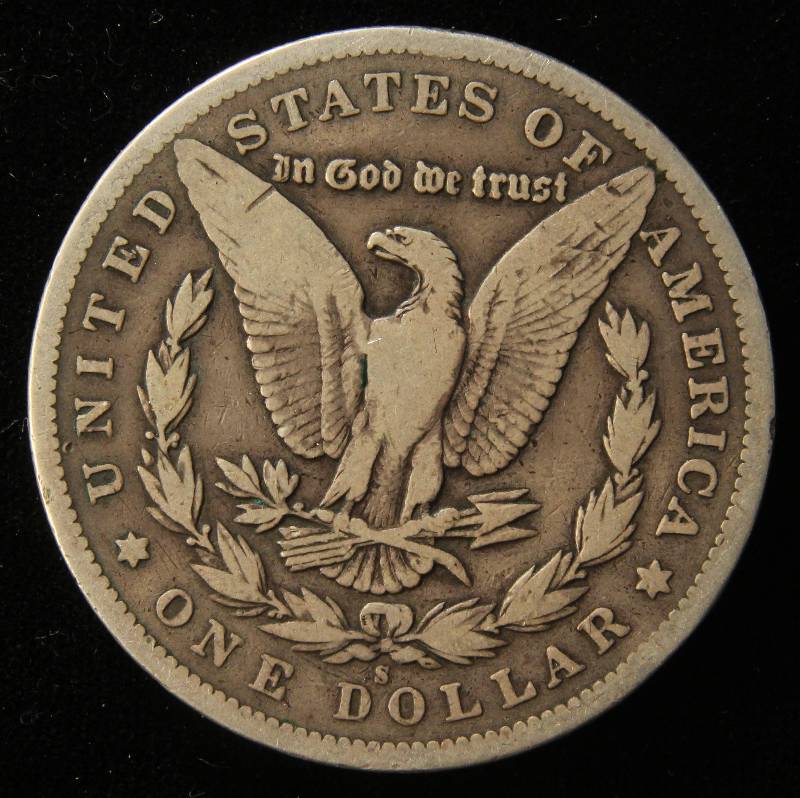 1895-S MORGAN SILVER DOLLAR BETTER DATE COIN