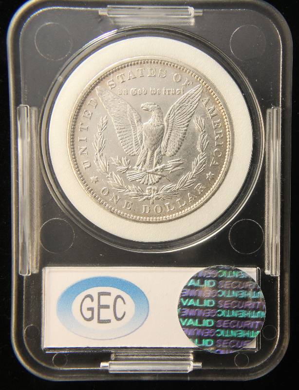 1879-S MORGAN SILVER DOLLAR MS67 GEC