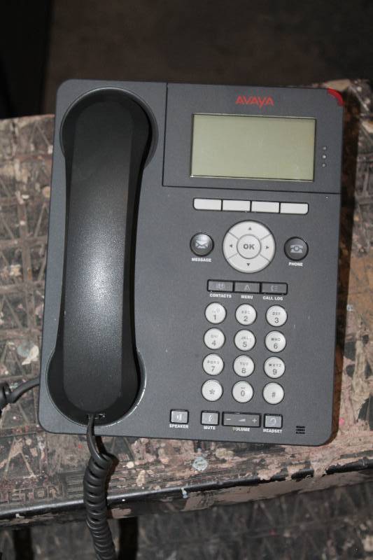 lot 138 image: Lot of (10) Avaya Phones