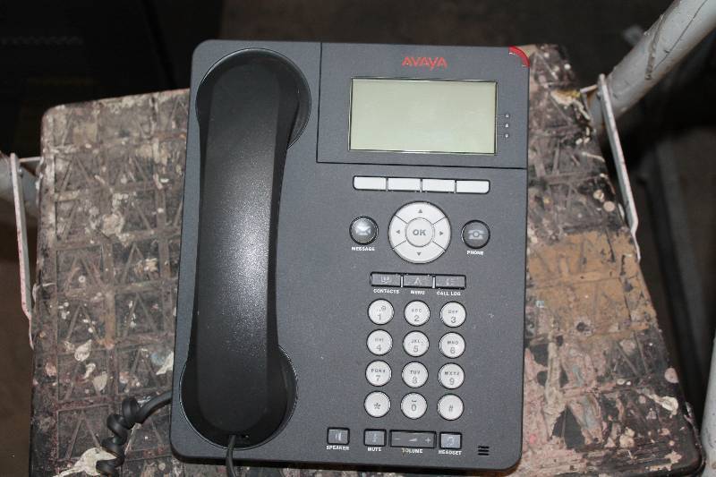 lot 139 image: Lot of (10) Avaya Phones