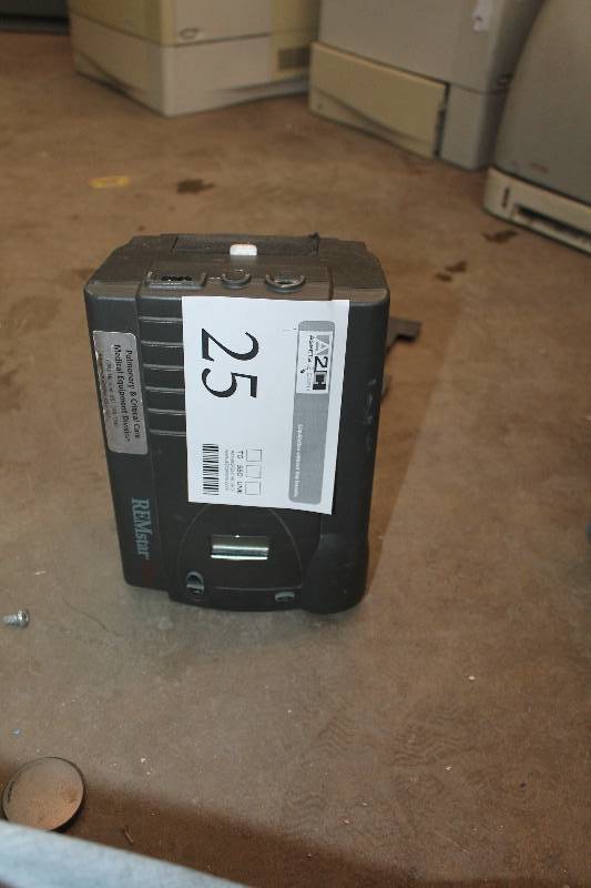 lot 25 image: Respironics REMstar Plus