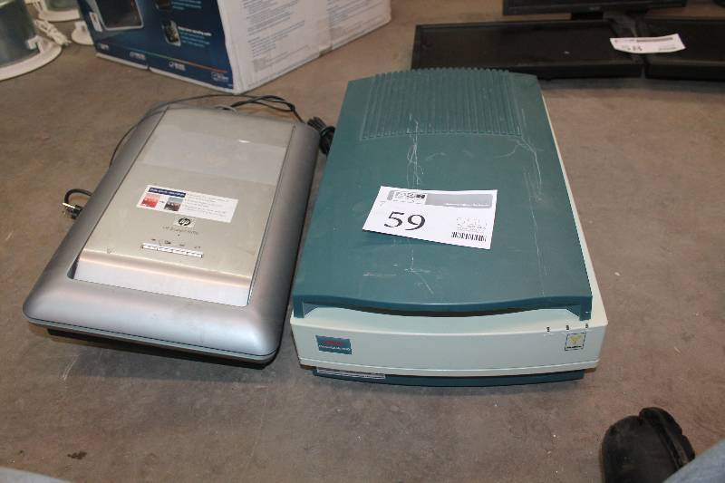 lot 59 image: Lot of (2) Scanners - HP Scanjet 4890, UMAX PowerLook 1100