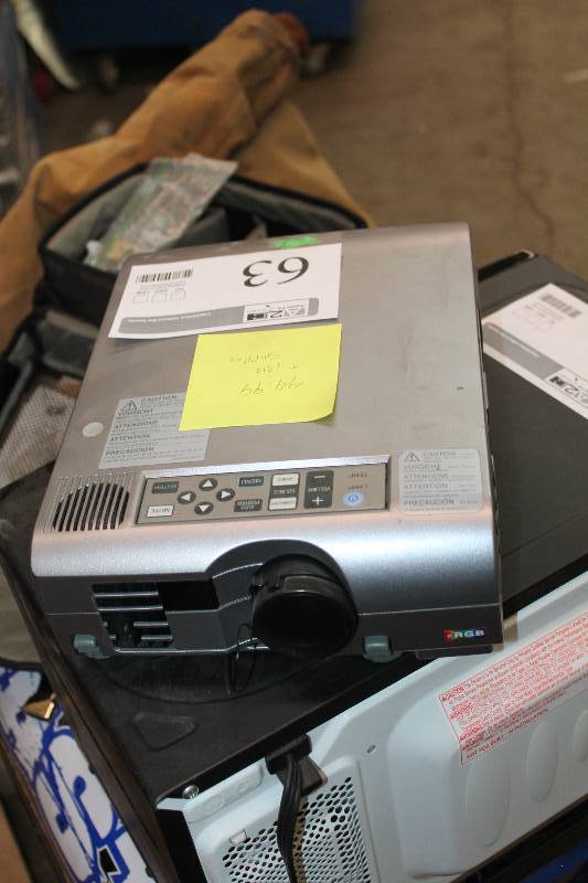 lot 63 image: Mitsubishi LCD Projector