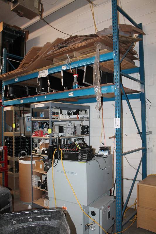 lot 7 image: Lot of (6) Pallet Racking - 2) Uprights, 6) Beams