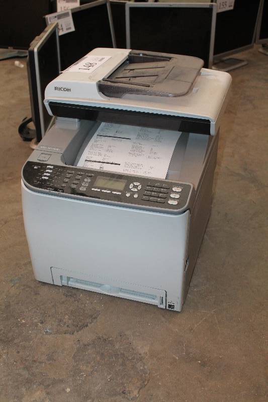 lot 148 image: Aficio SP C242SF MFP Printer