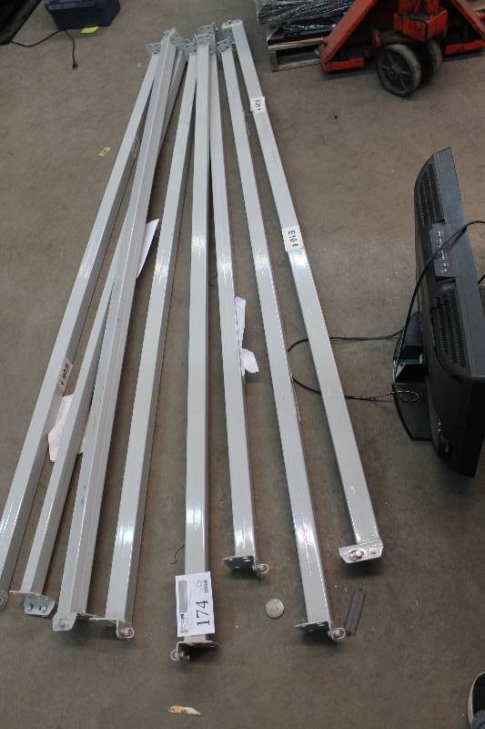lot 174 image: Lot of (8) Pallet Racking Beams