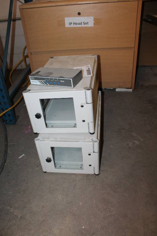 lot 184 image: Lot of (2) Computer Storage Cabinets