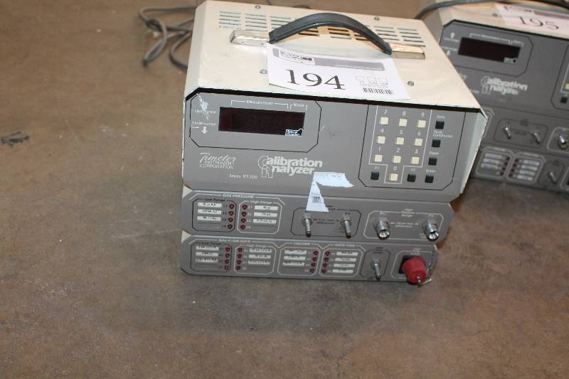 lot 194 image: Timeter RT-201 Series RT-200 Portable Benchtop Calibration Analyzer
