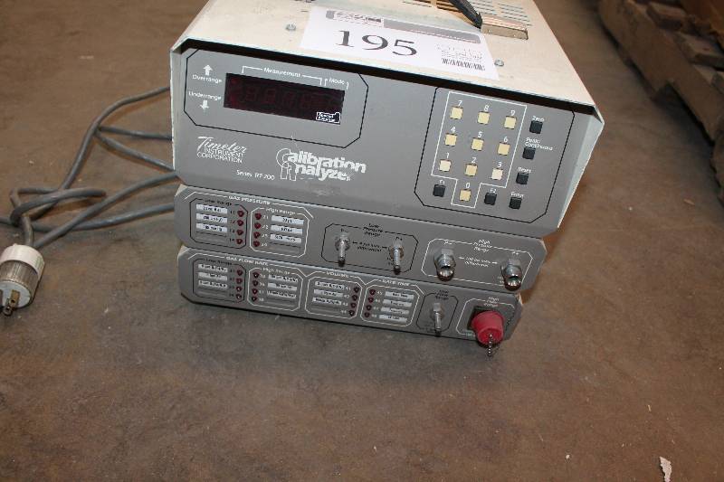lot 195 image: Timeter RT-201 Series RT-200 Portable Benchtop Calibration Analyzer
