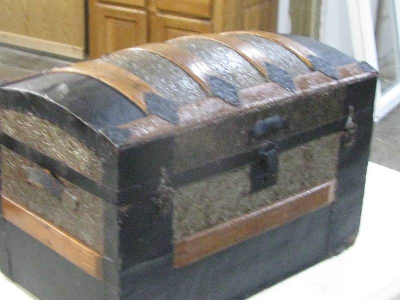 Antique Steamer Trunk