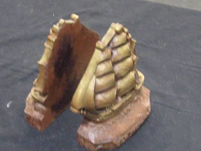 Old Ironsides Bookends
