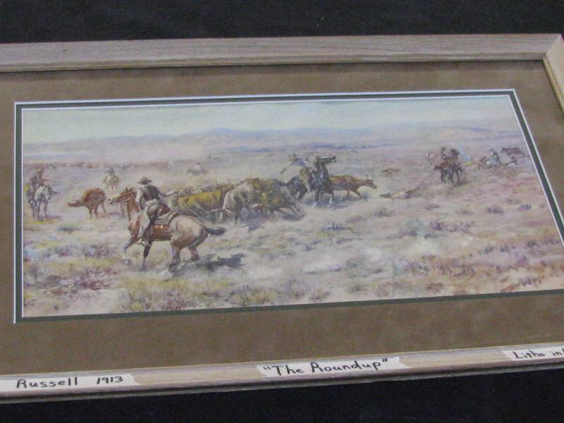 Charles Russell Framed Print