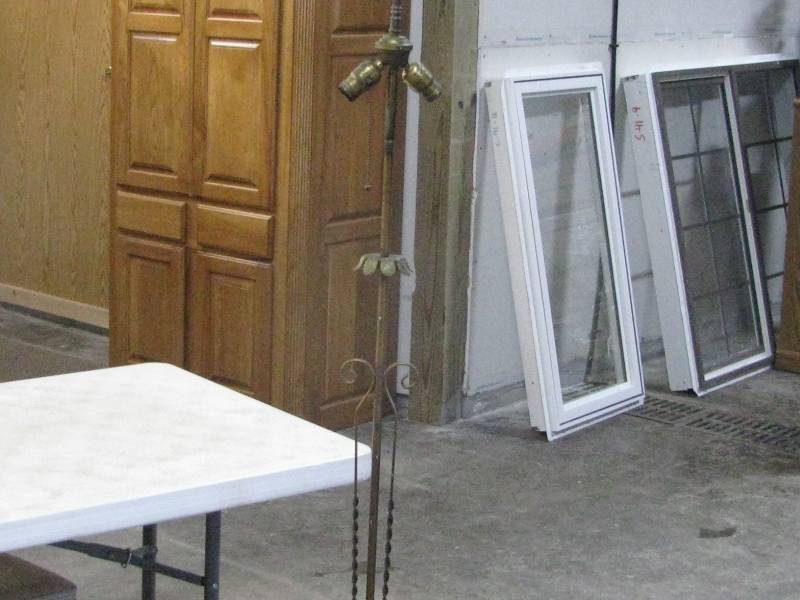 Vintage Metal Floor Lamp