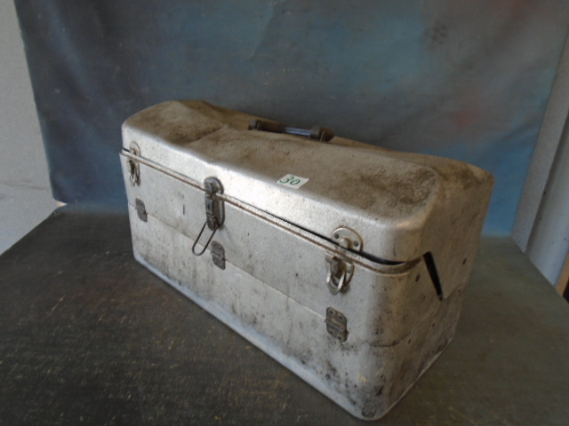 Aluminum Tackle Box and Tackle