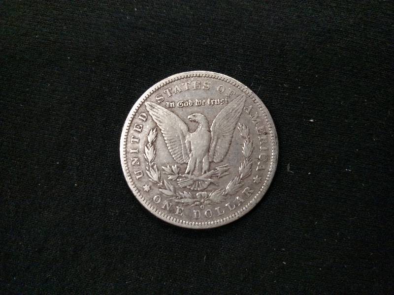 1886 O Morgan Silver Dollar...