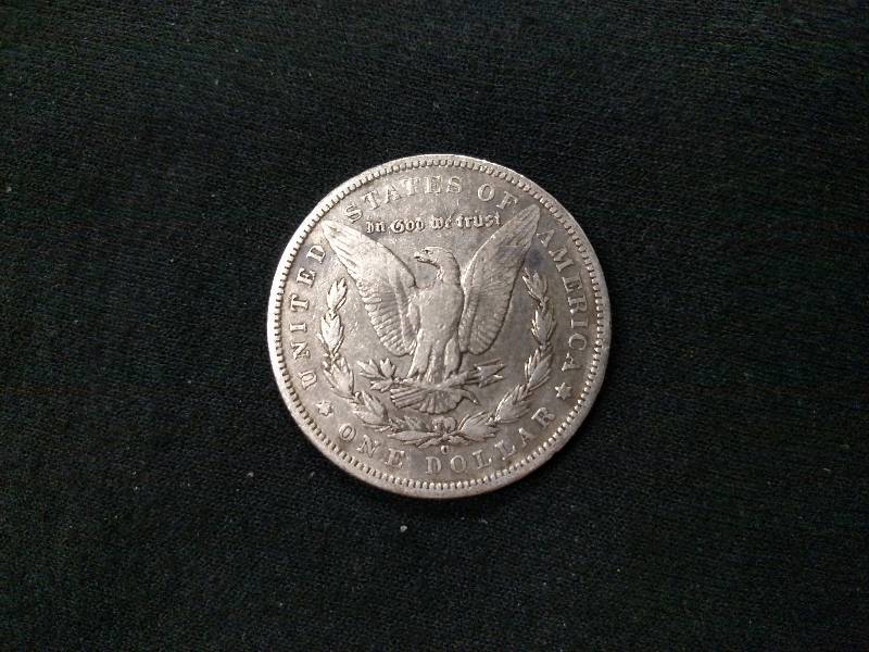 1891 O Morgan Silver Dollar...