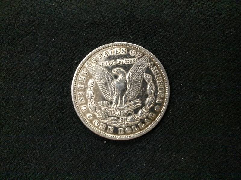 1896 O Morgan Silver Dollar...