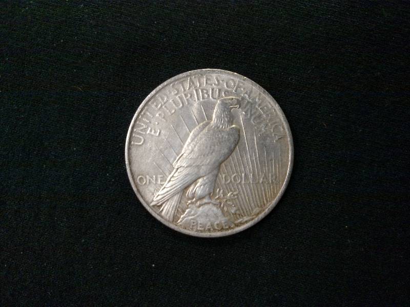 1923 Peace Silver Dollar...