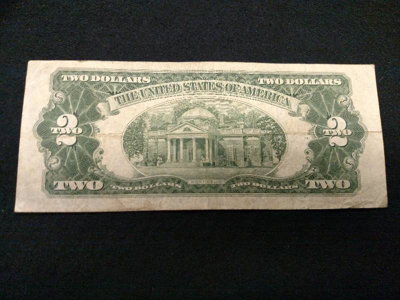 1953 Two Dollar Red Seal Note...