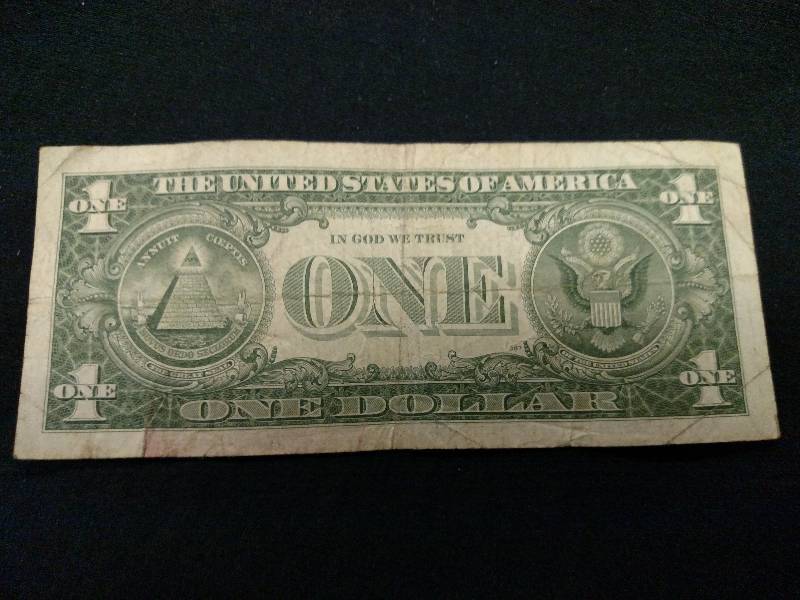 1957 A One Dollar Silver Certificat...