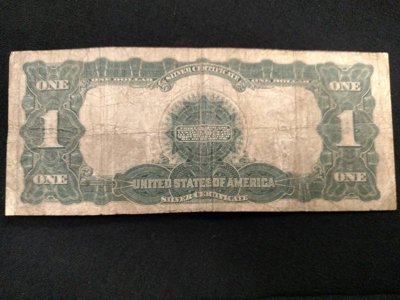 1899 One Dollar Black Eagle Silver ...