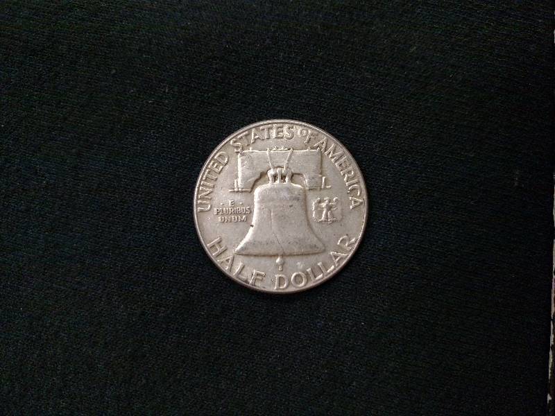 1952 Franklin Silver Half Dollar...